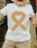 Toddler - Gold Awareness Tee
