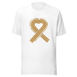 Adult - Awareness Gold Ribbon Tee