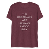 Kootenay Vibes - Always a good idea Unisex Tee