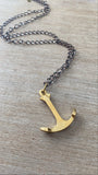 Nautical + Anchor Necklace