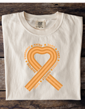 Adult -Awareness Orange Ribbon Tee