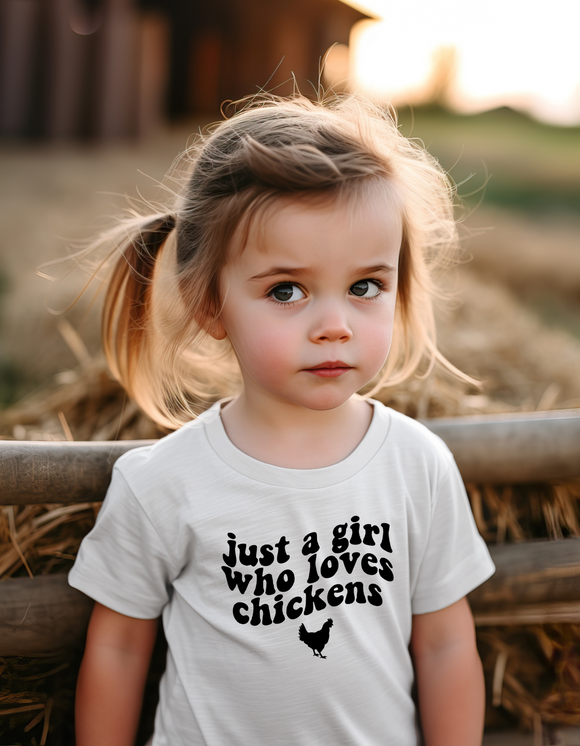 Loves Chickens Tee