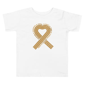 Toddler - Gold Awareness Tee