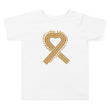 Toddler - Gold Awareness Tee