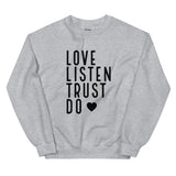 Listen, Love, Trust, Do