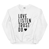 Listen, Love, Trust, Do