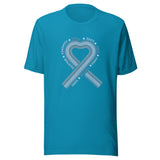 Adult - Awareness Blue Ribbon Tee