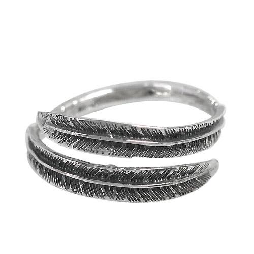 Dainty + Feather + Stackable + Minimalist Ring