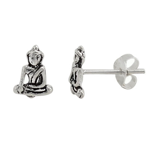Mini + Delicate+ Buddha Earrings