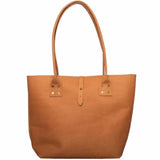 Refined Tote in Caramel