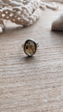 Labraodorite + Sterling Silver + Gold Filled + Gemstone Ring